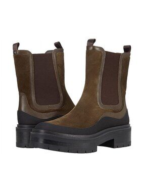 Sam Edelman Olive Suede Chelsea Lug Boots